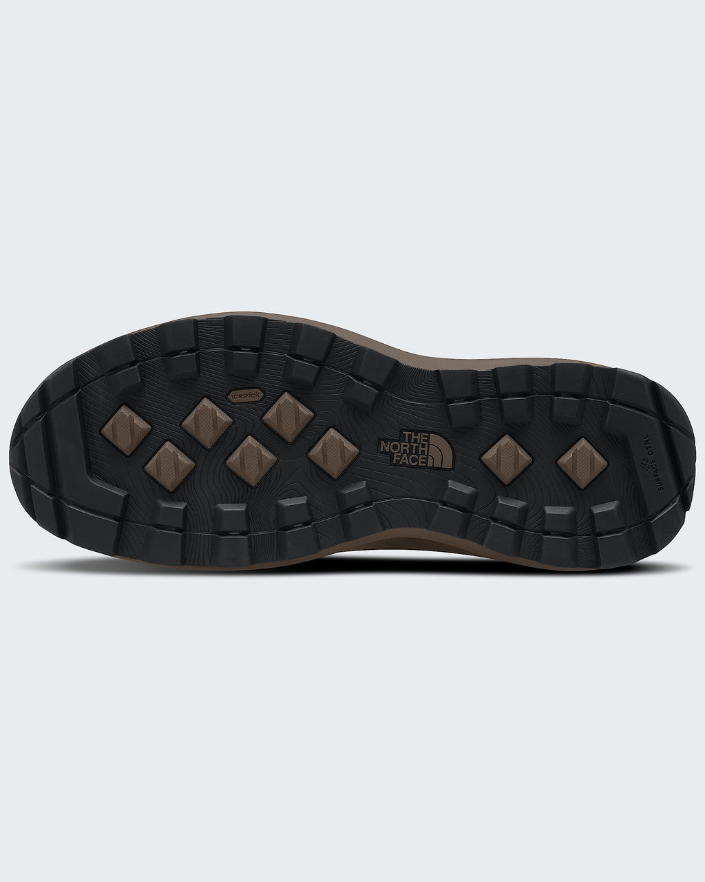 The North Face Bergen Leather Waterproof – Demitasse Brown/TNF Black