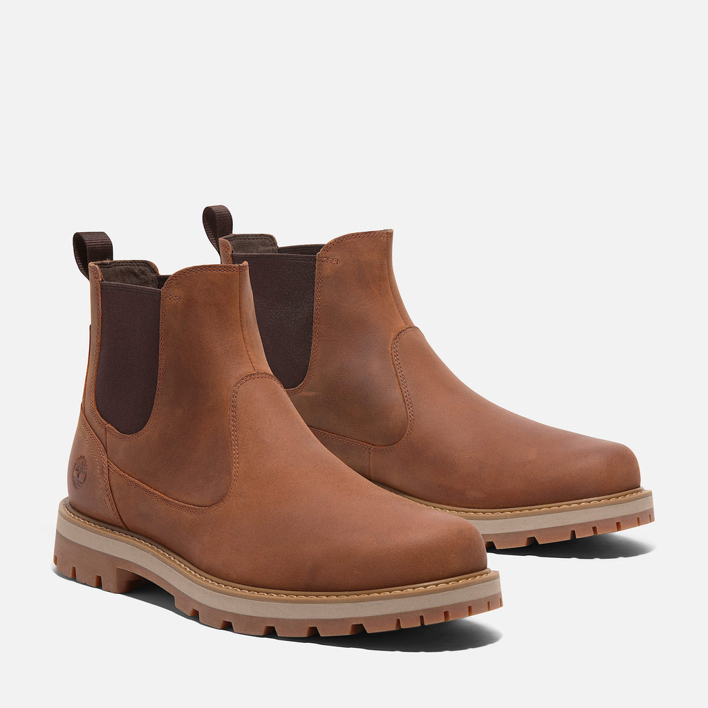 Timberland Britton Road Chelsea Boot – Rust Full-Grain