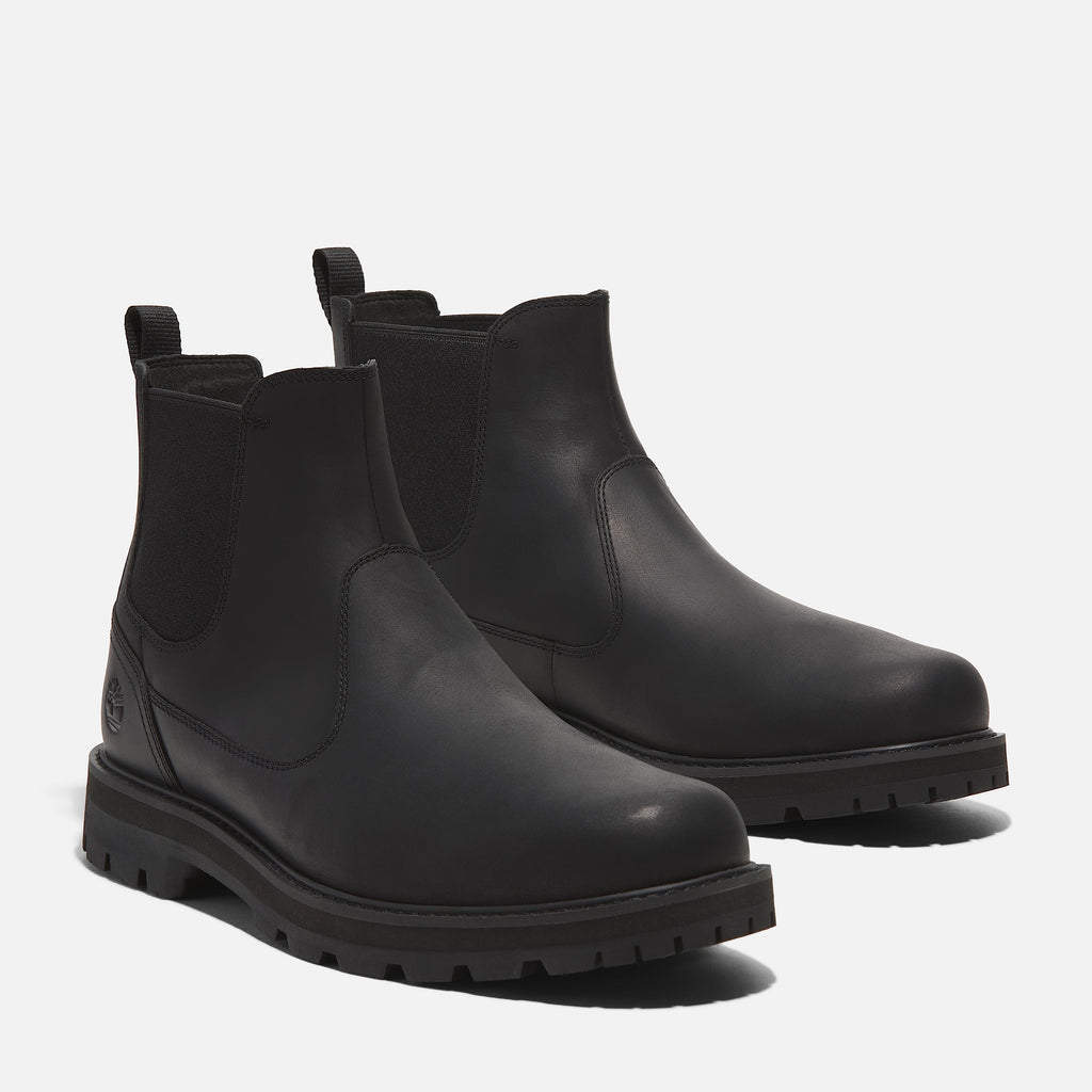 Timberland Britton Road Chelsea Boot – Black Full-Grain