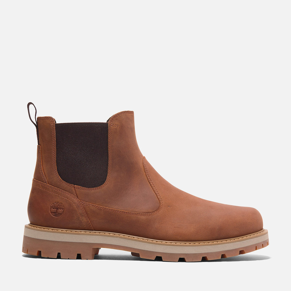 Timberland Britton Road Chelsea Boot – Rust Full-Grain