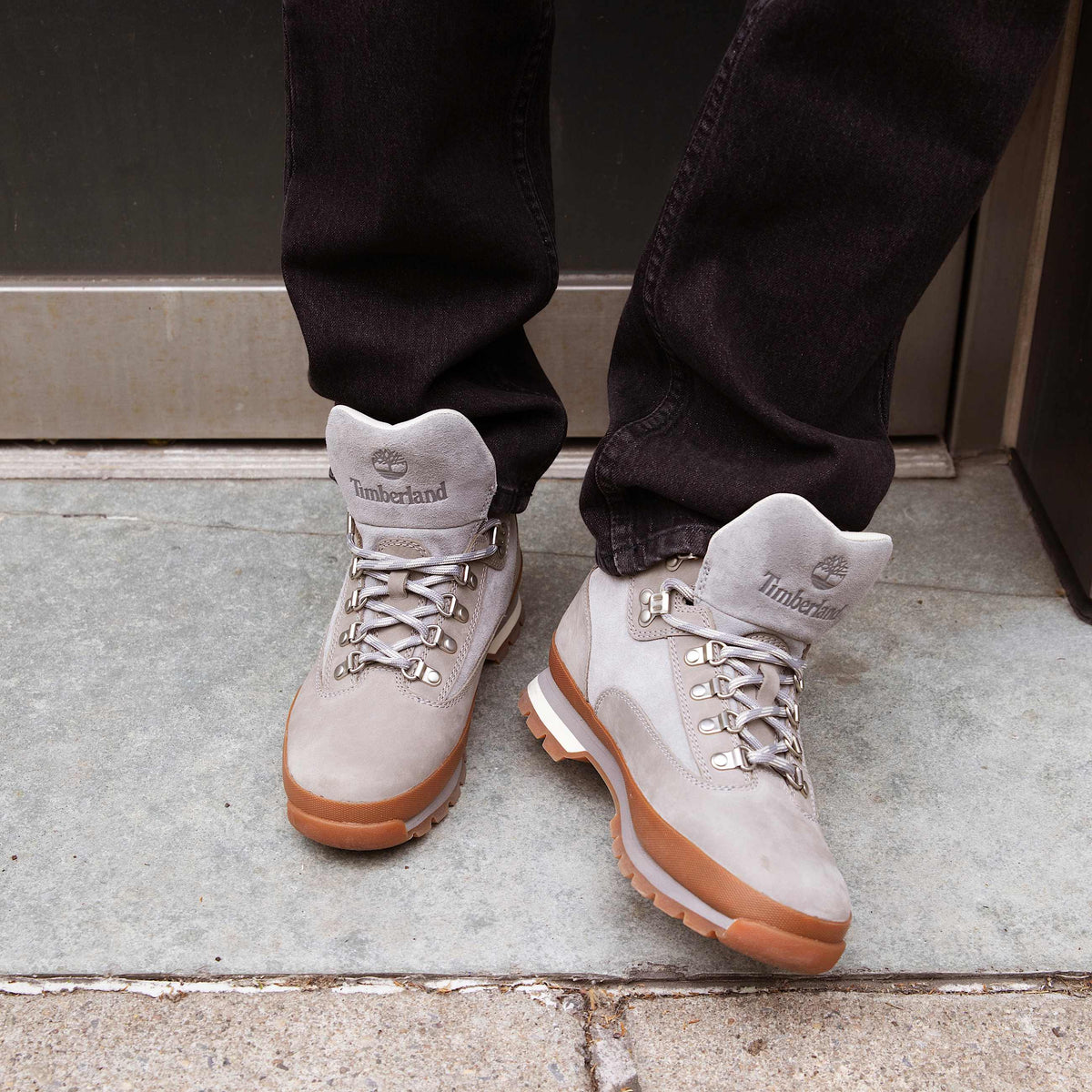 Timberland Euro Hiker – Medium Grey Nubuck