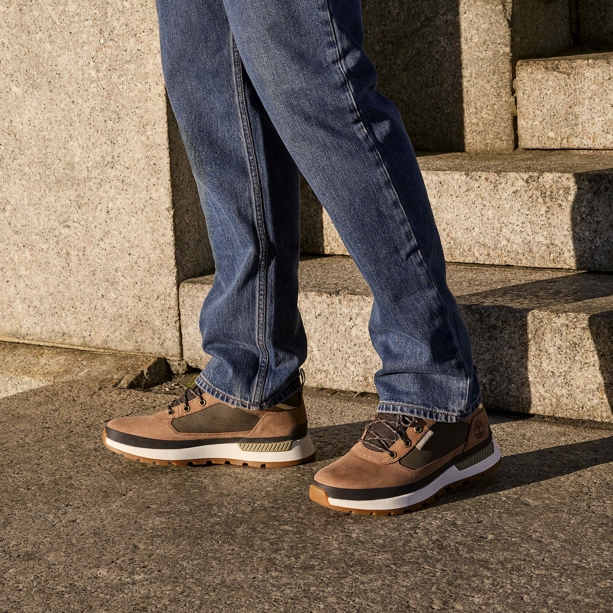 Timberland Field Trekker Sneaker – Brown Nubuck/Dark Brown