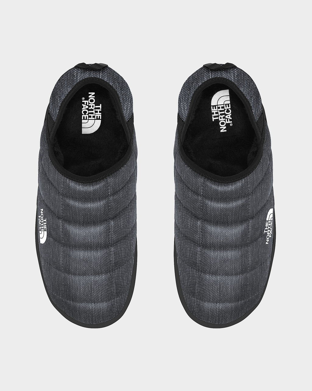 The North Face THERMOBALL Traction Mule V – Phantom Grey Heather Print/TNF Black
