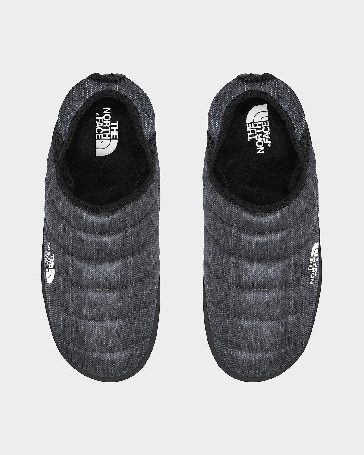 The North Face THERMOBALL Traction Mule V – Phantom Grey Heather Print/TNF Black