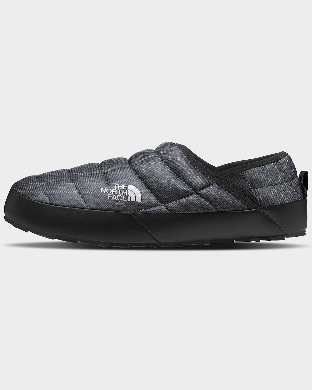 The North Face THERMOBALL Traction Mule V – Phantom Grey Heather Print/TNF Black