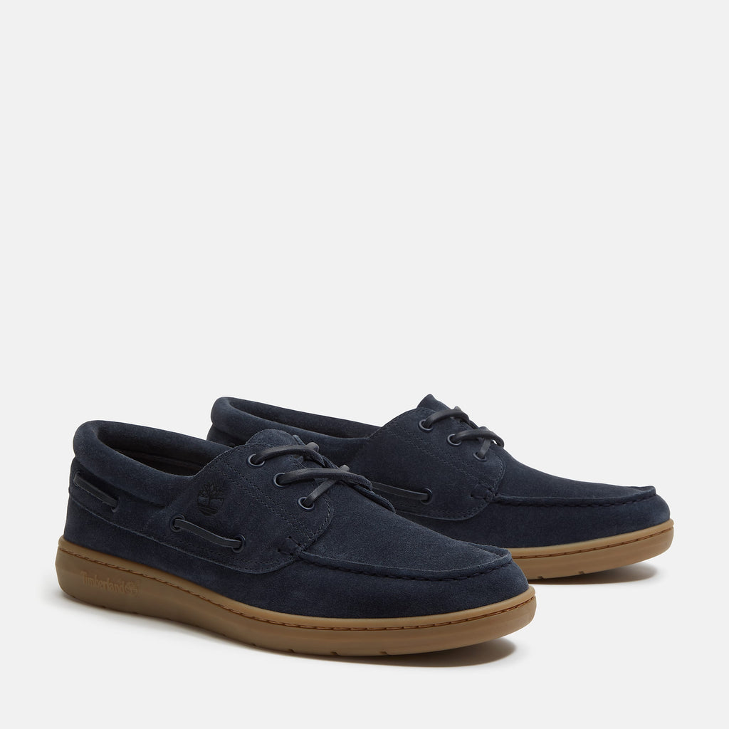Timberland Portofino Pier Boat Shoe – Navy Suede
