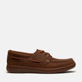 Timberland Portofino Pier Boat Shoe – Taupe Full-Grain