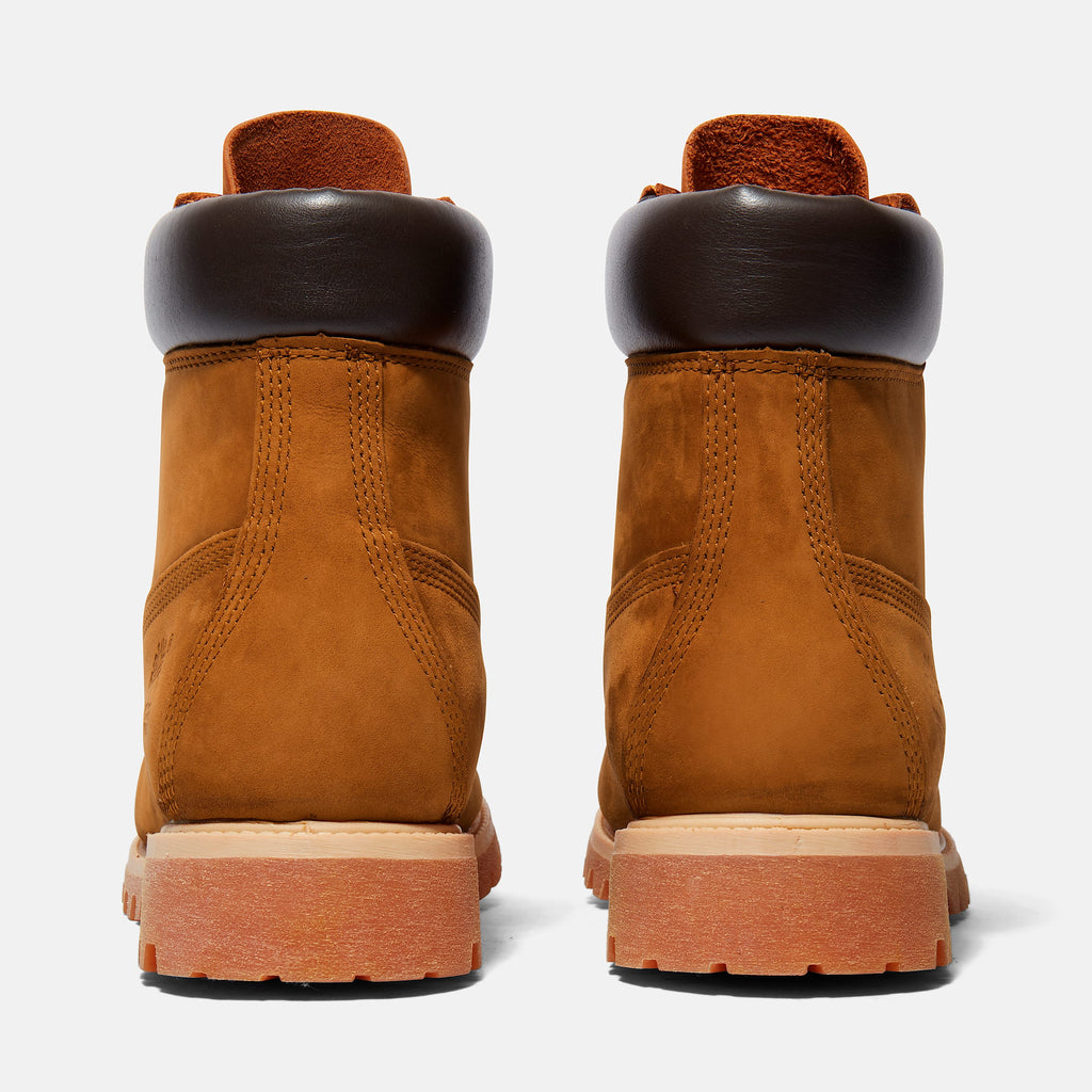 Timberland Premium 6-Inch Waterproof Boot – Dark Wheat Nubuck