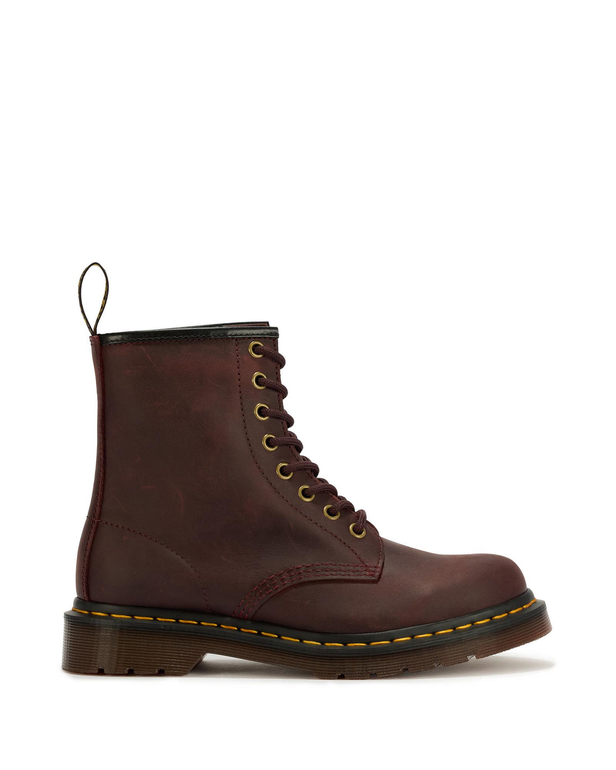Dr. Martens 1460 Crazy Horse Leather Boot – Cherry Red