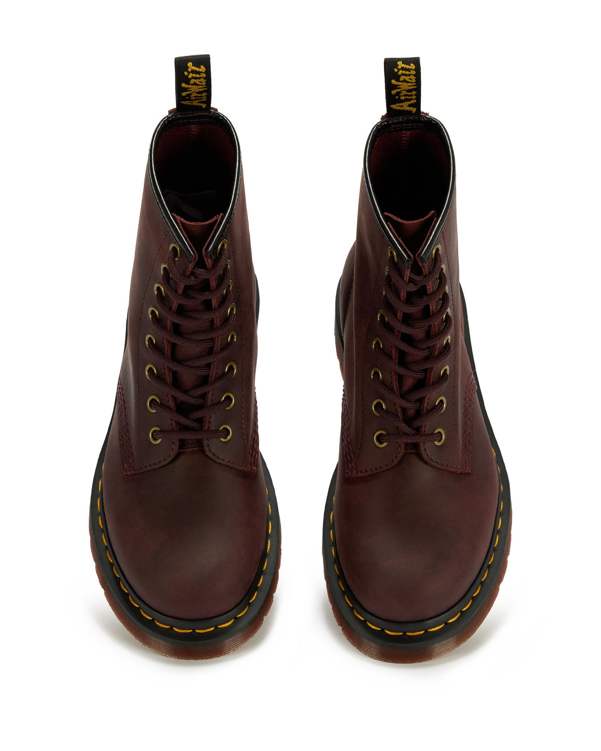 Dr. Martens 1460 Crazy Horse Leather Boot – Cherry Red