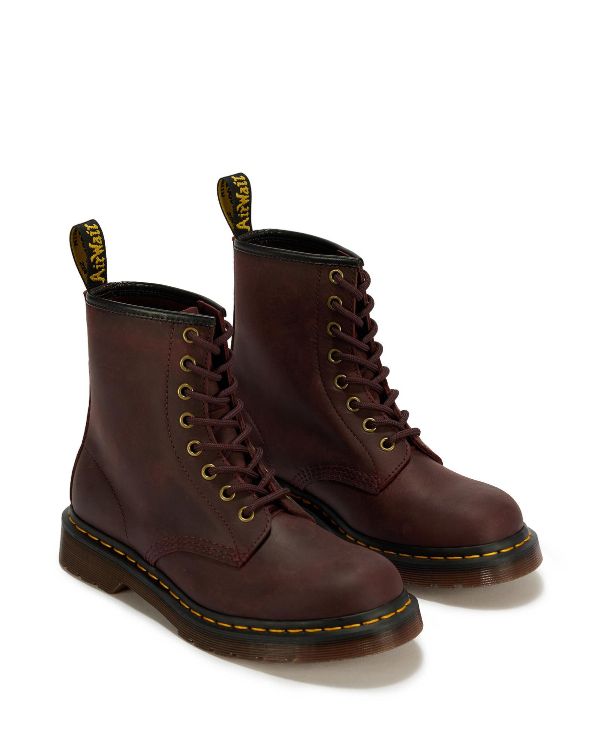 Dr. Martens 1460 Crazy Horse Leather Boot – Cherry Red