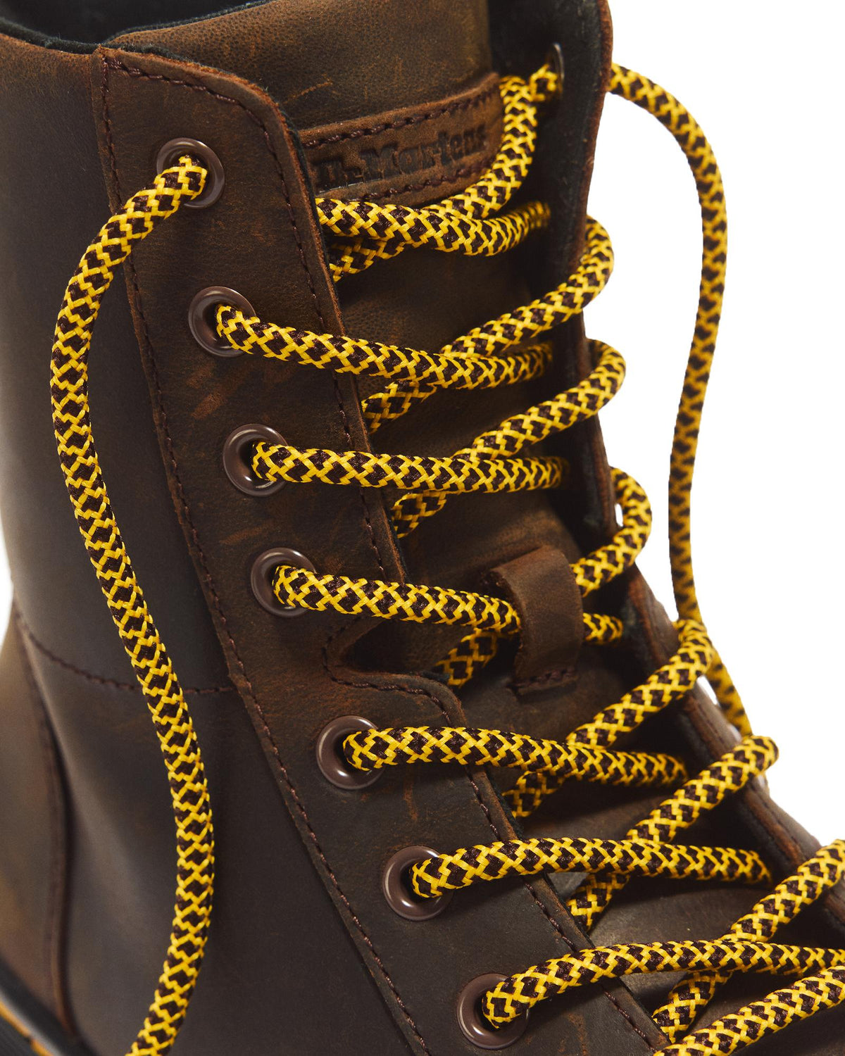 Dr. Martens Combs Crazy Horse Leather Boot – Dark Brown