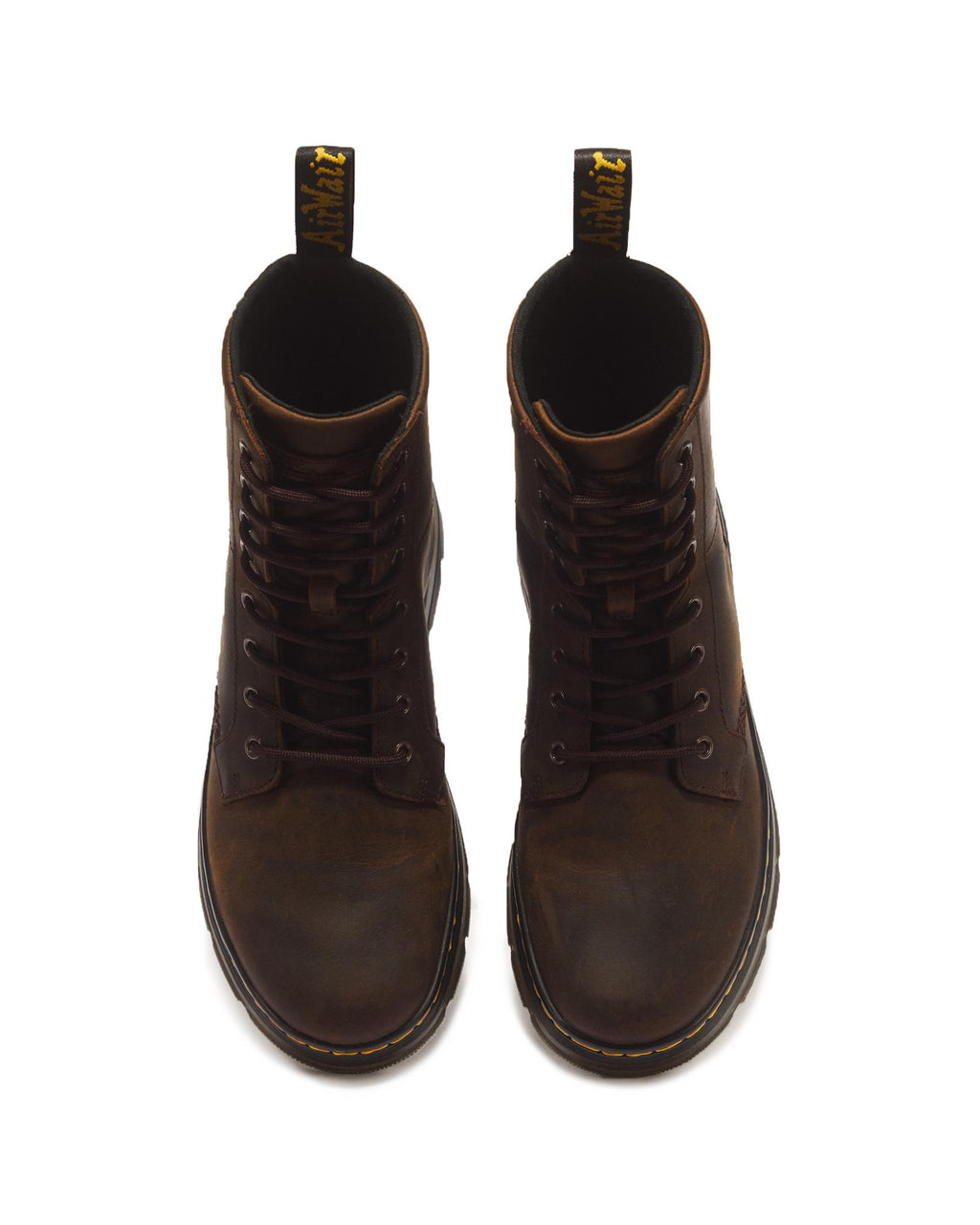 Dr. Martens Combs Crazy Horse Leather Boot – Dark Brown