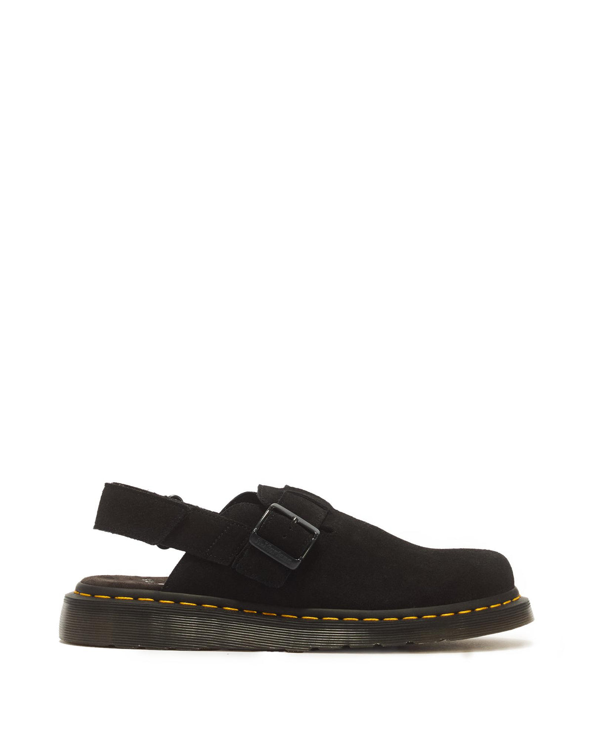 Dr. Martens Jorge II Suede Slingback Mule – Black