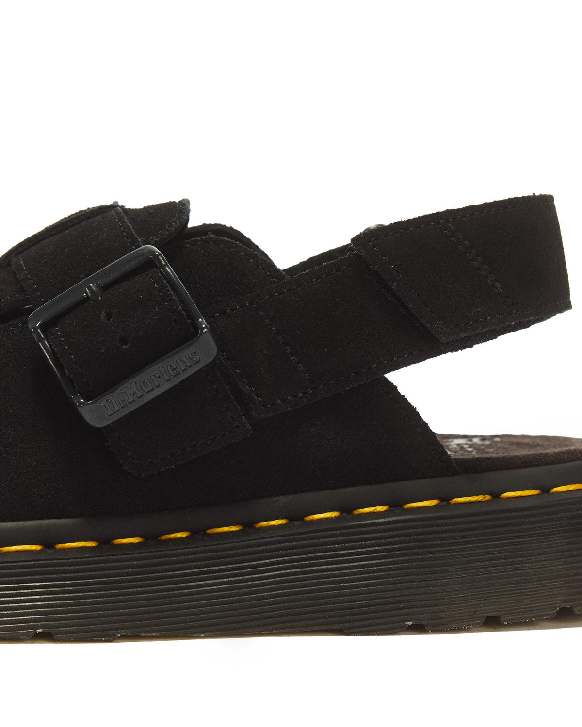 Dr. Martens Jorge II Suede Slingback Mule – Black