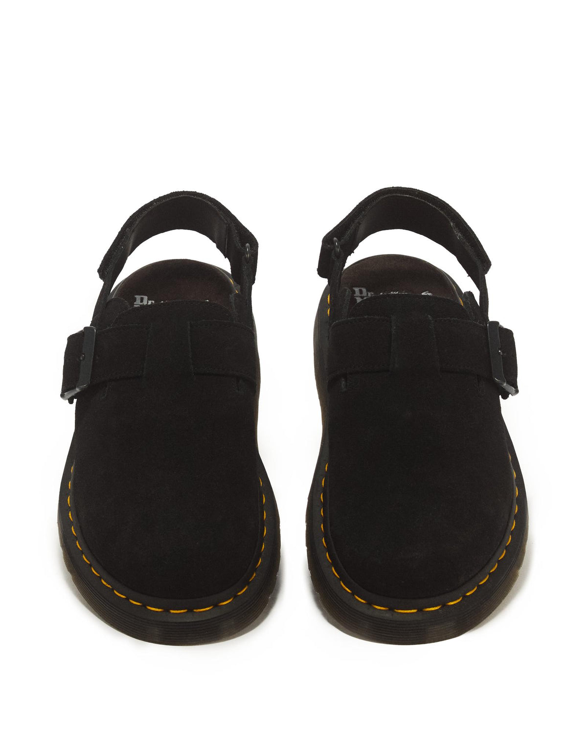 Dr. Martens Jorge II Suede Slingback Mule – Black