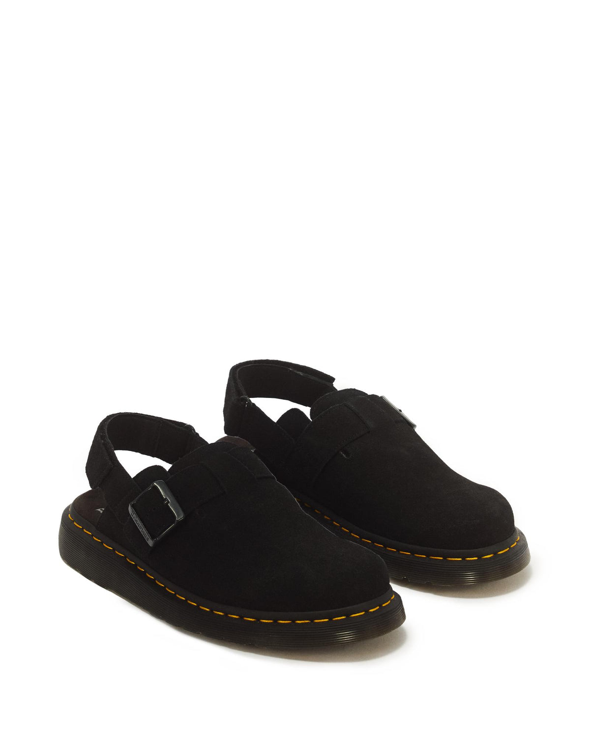 Dr. Martens Jorge II Suede Slingback Mule – Black