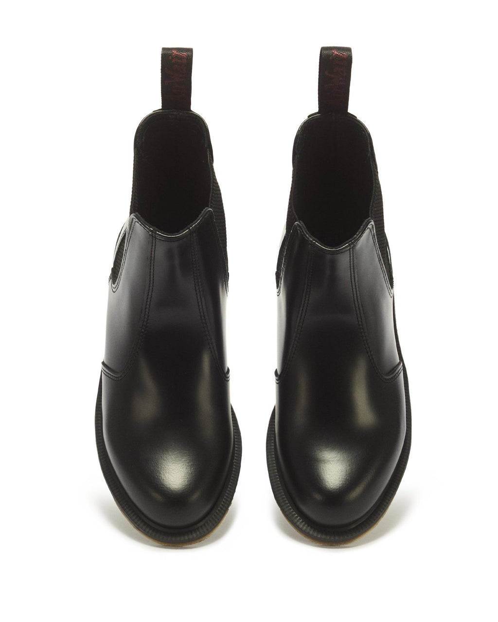 Dr. Martens Flora Smooth Leather Chelsea Boot – Black