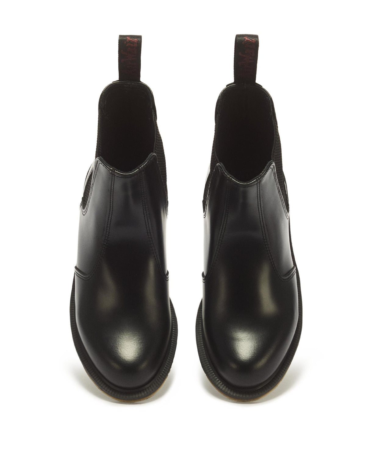 Dr. Martens Flora Smooth Leather Chelsea Boot – Black