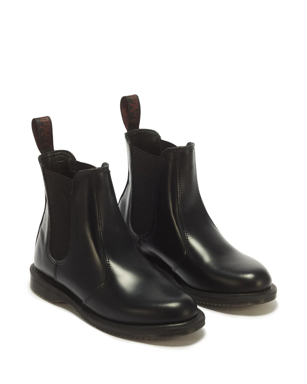 Dr. Martens Flora Smooth Leather Chelsea Boot – Black