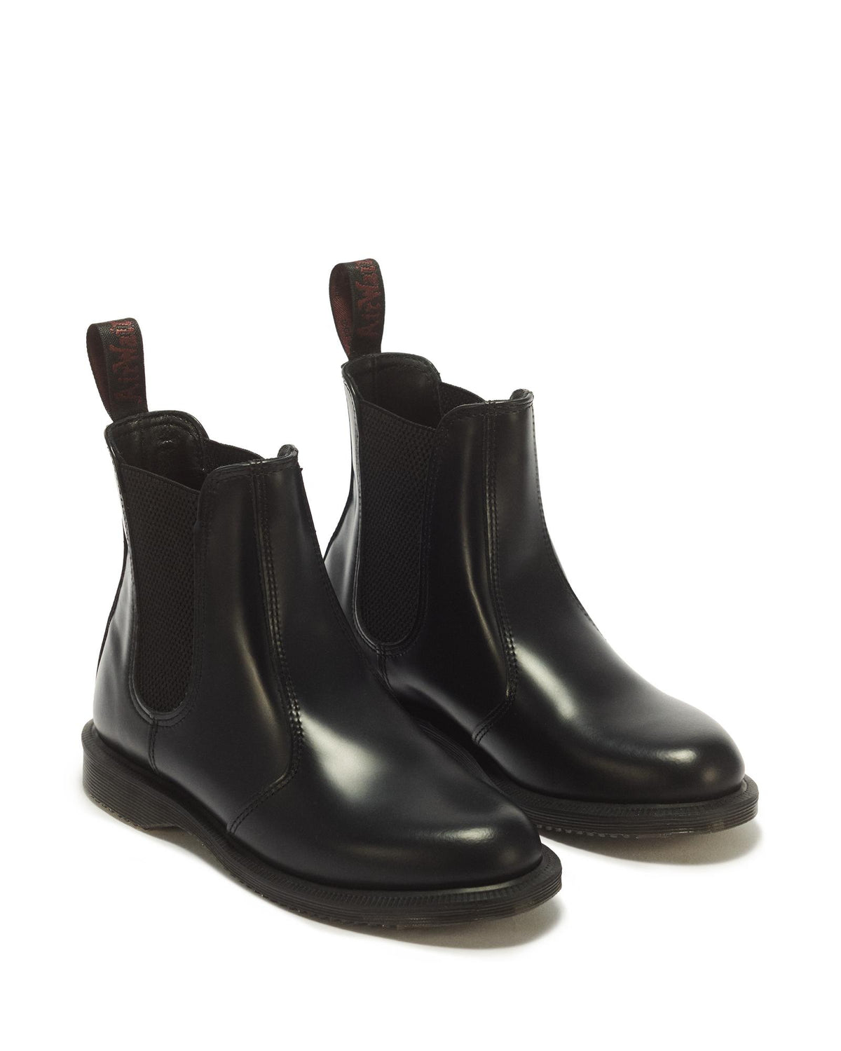 Dr. Martens Flora Smooth Leather Chelsea Boot – Black