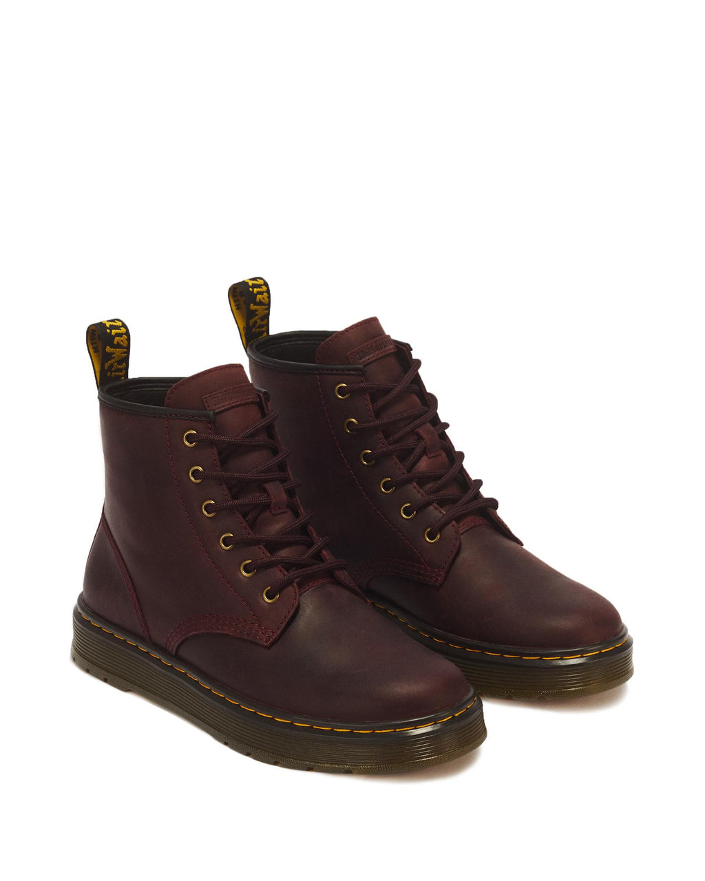 Dr. Martens Brookline Crazy Horse Chukka Boot – Cherry Red