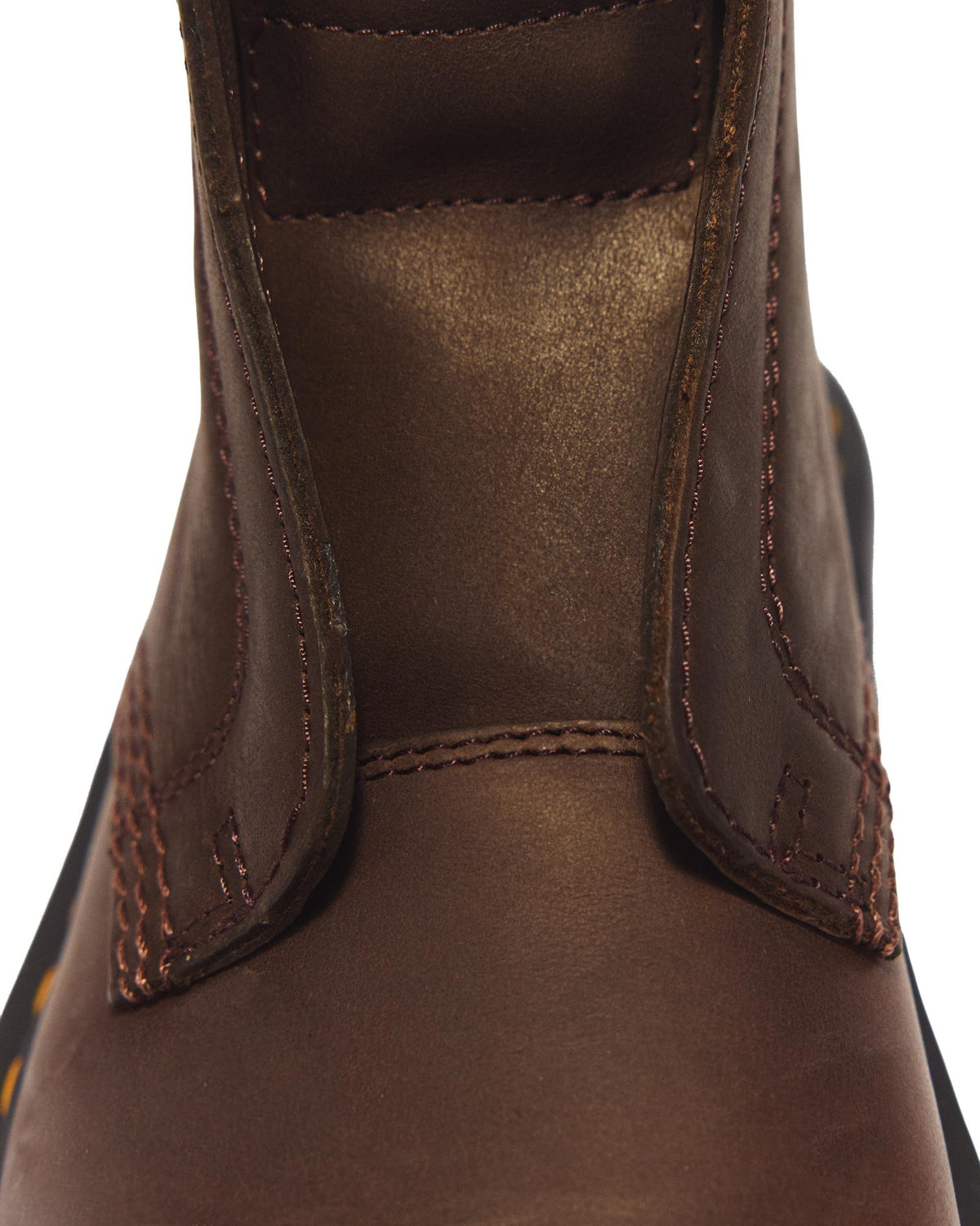 Dr. Martens Zebzag Laceless Slip-On Leather Boot – Dark Brown