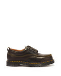 Dr. Martens Lowell 4-Eye Mayhem Leather Moc Toe Shoe – DMS Olive