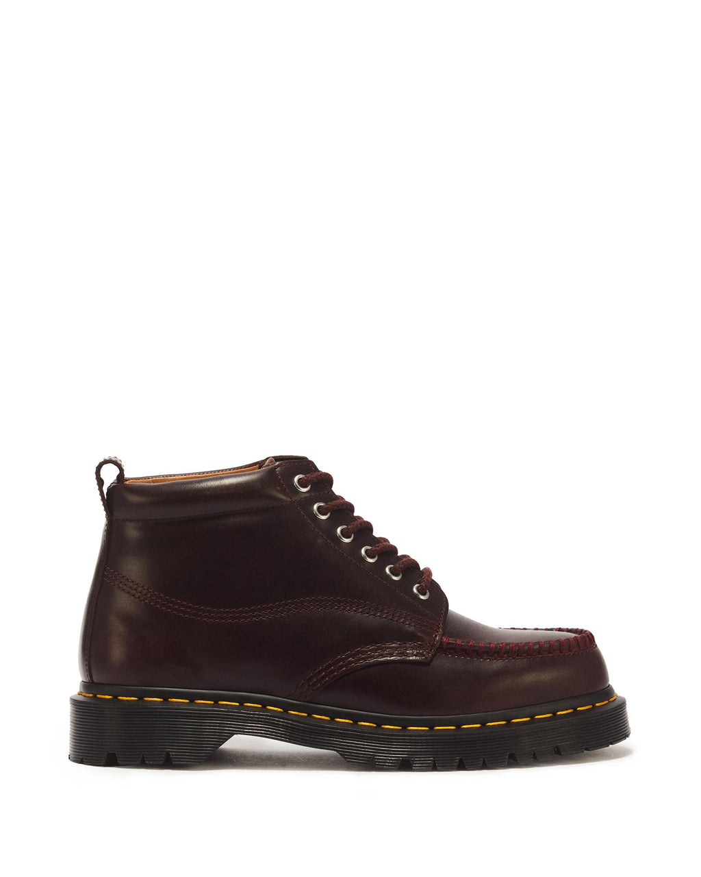 Dr. Martens Lowell Chukka 6-Eye Mayhem Leather Moc Toe Boot – Spiced Brown