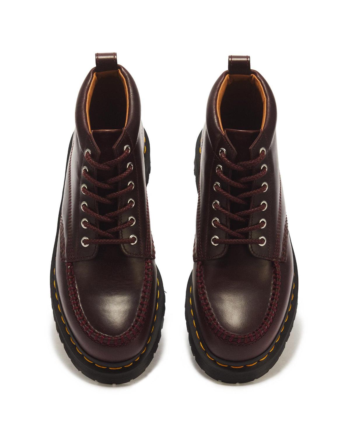 Dr. Martens Lowell Chukka 6-Eye Mayhem Leather Moc Toe Boot – Spiced Brown