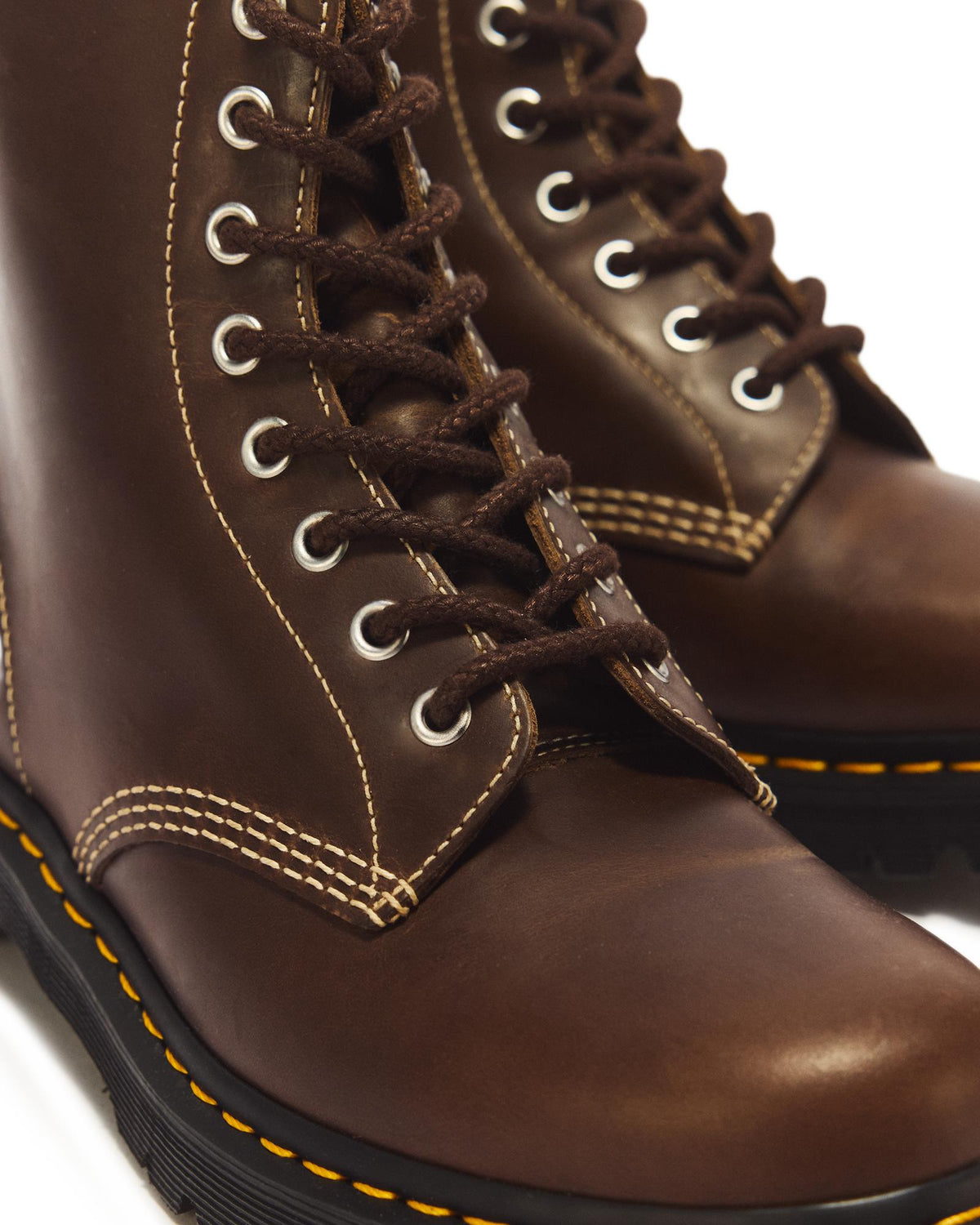 Dr. Martens 1460 Pascal Ben 8-Eye Mayhem Leather Boot – Fossil Brown