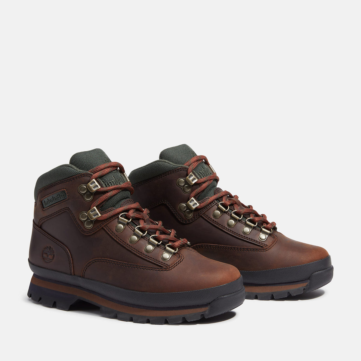 Timberland Women's Euro Hiker – Dark Brown Full-Grain