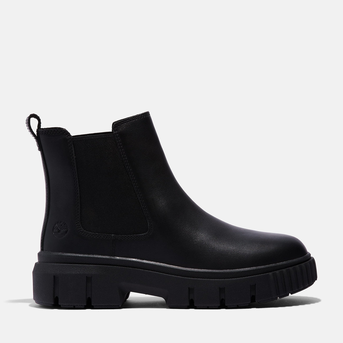 Timberland Women's Greyfield Chelsea Boot – Black Full-Grain