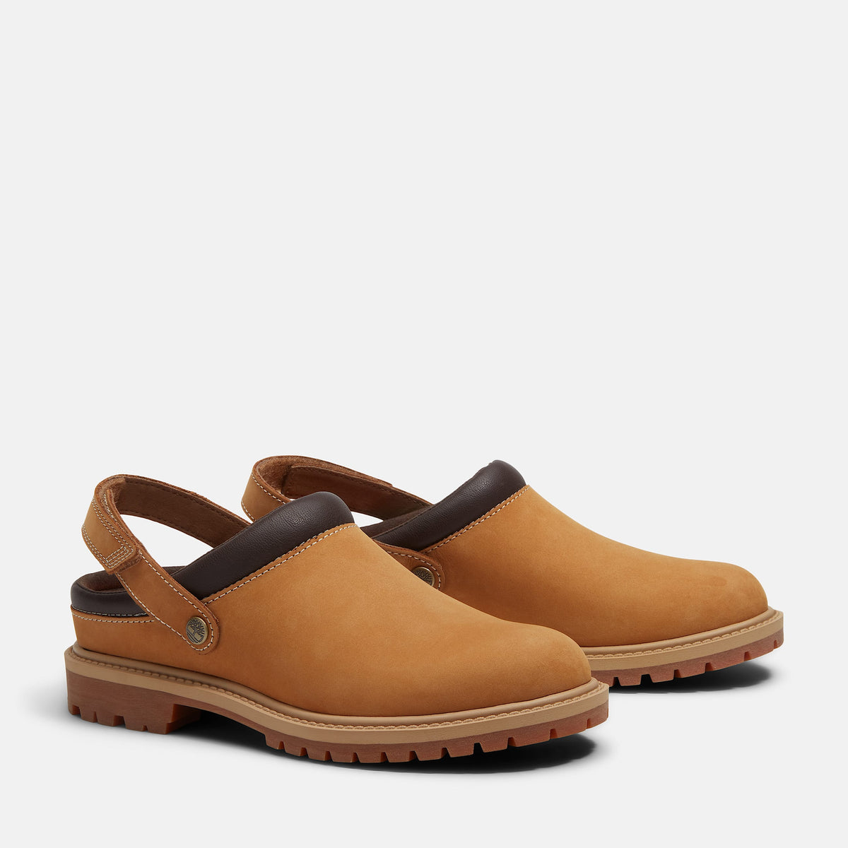 Timberland Women's Premium Convertible Clog – Wheat Nubuck
