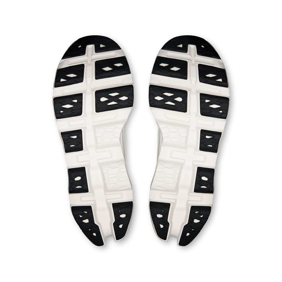 On Cloudmonster 3 – Ivory/Ivory – view 3