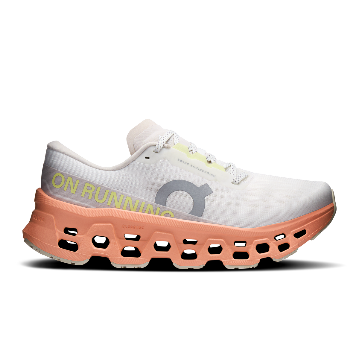 On Women's Cloudmonster 3 – Ivory/Sunstone