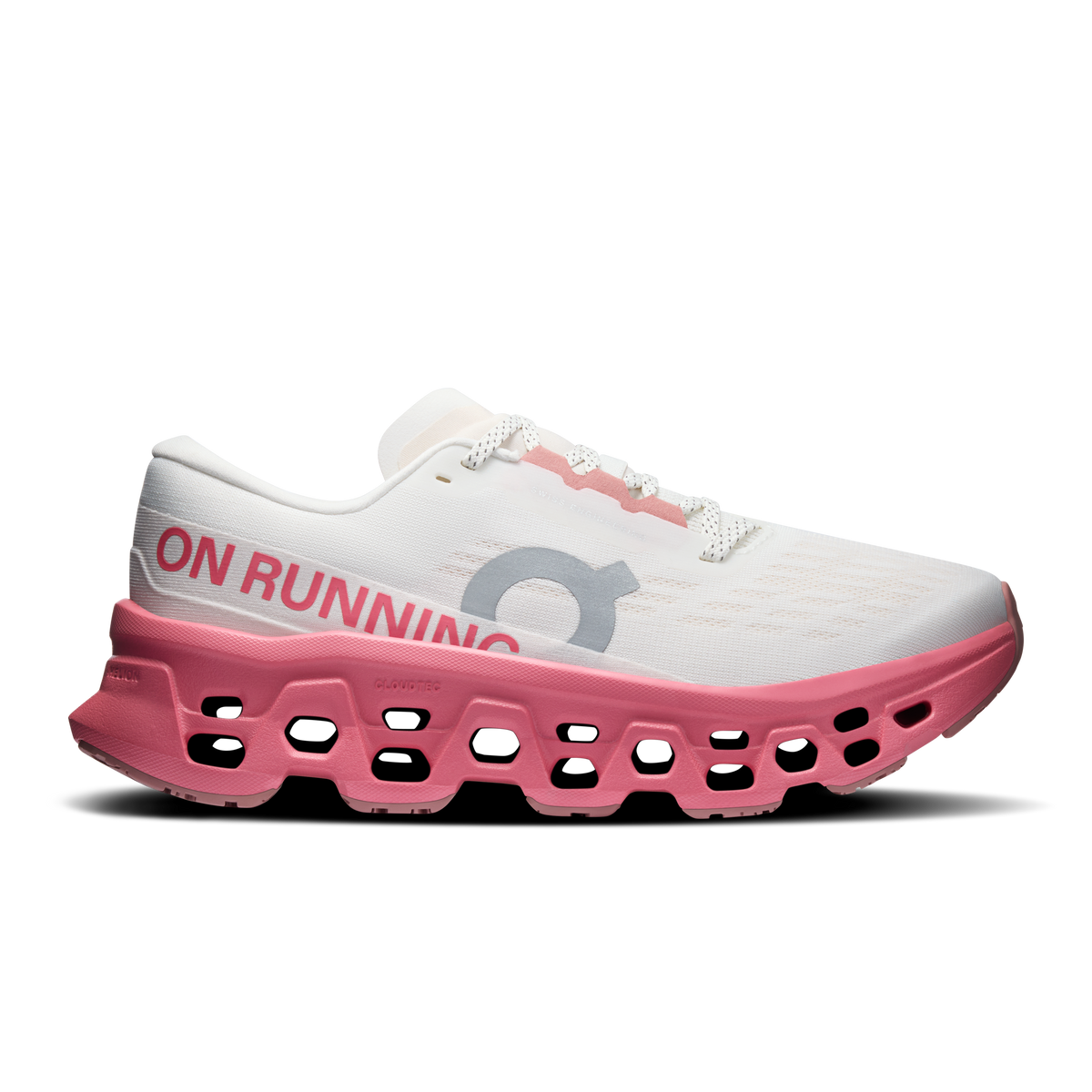 On Women's Cloudmonster 3 – Ivory/Camellia