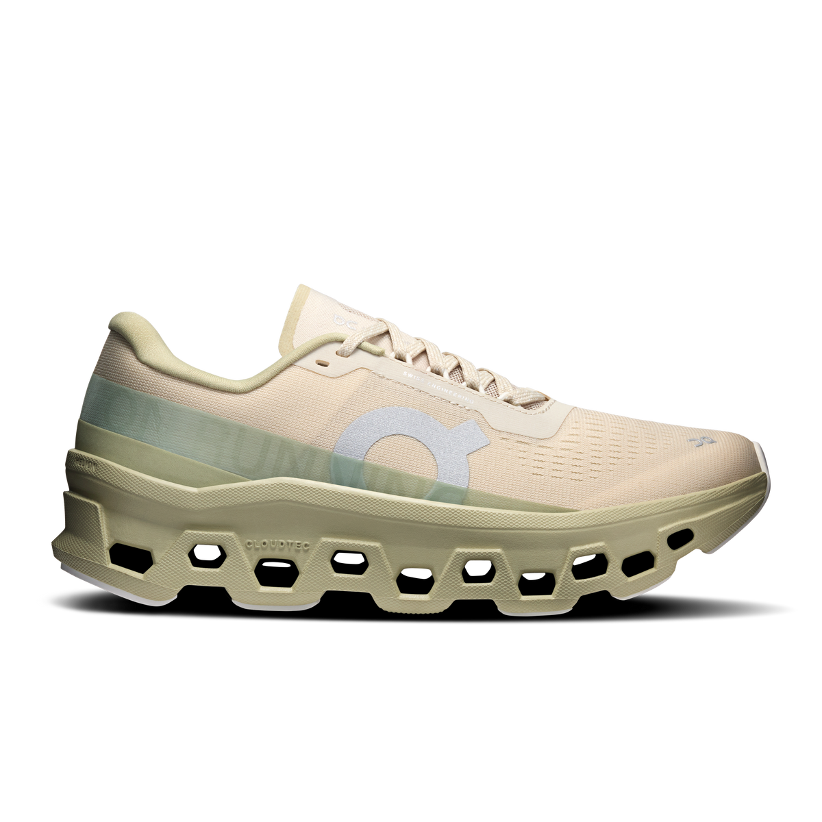 On Women's Cloudmonster – Grain/Haze