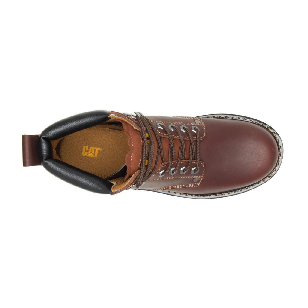 CAT Second Shift Work Boot – Tan – view 5