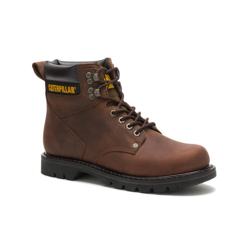 CAT Second Shift Work Boot – Dark Brown – view 2
