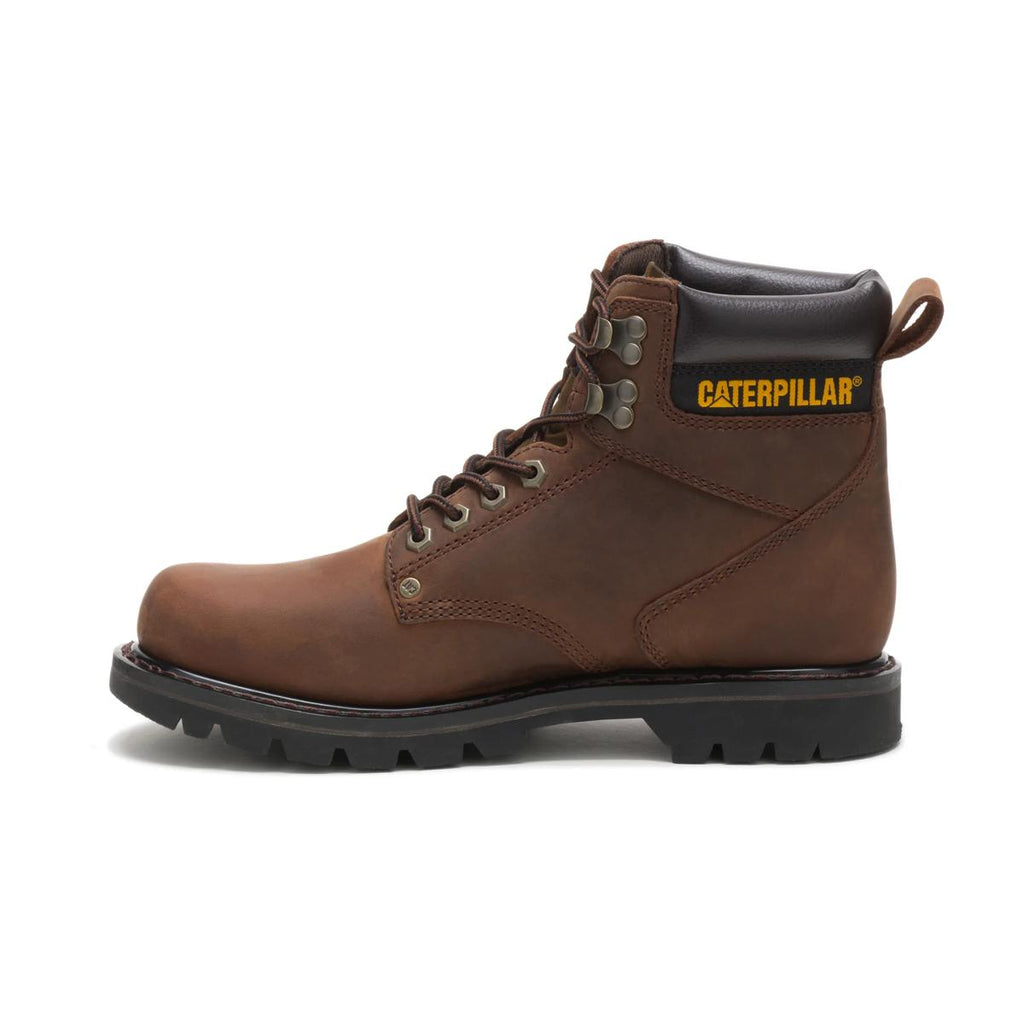 CAT Second Shift Work Boot – Dark Brown – view 3