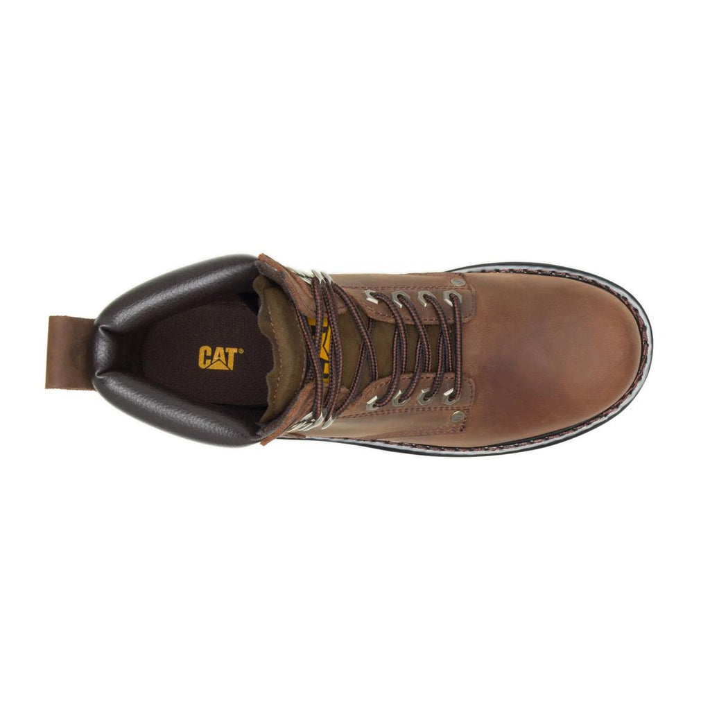 CAT Second Shift Work Boot – Dark Brown – view 5