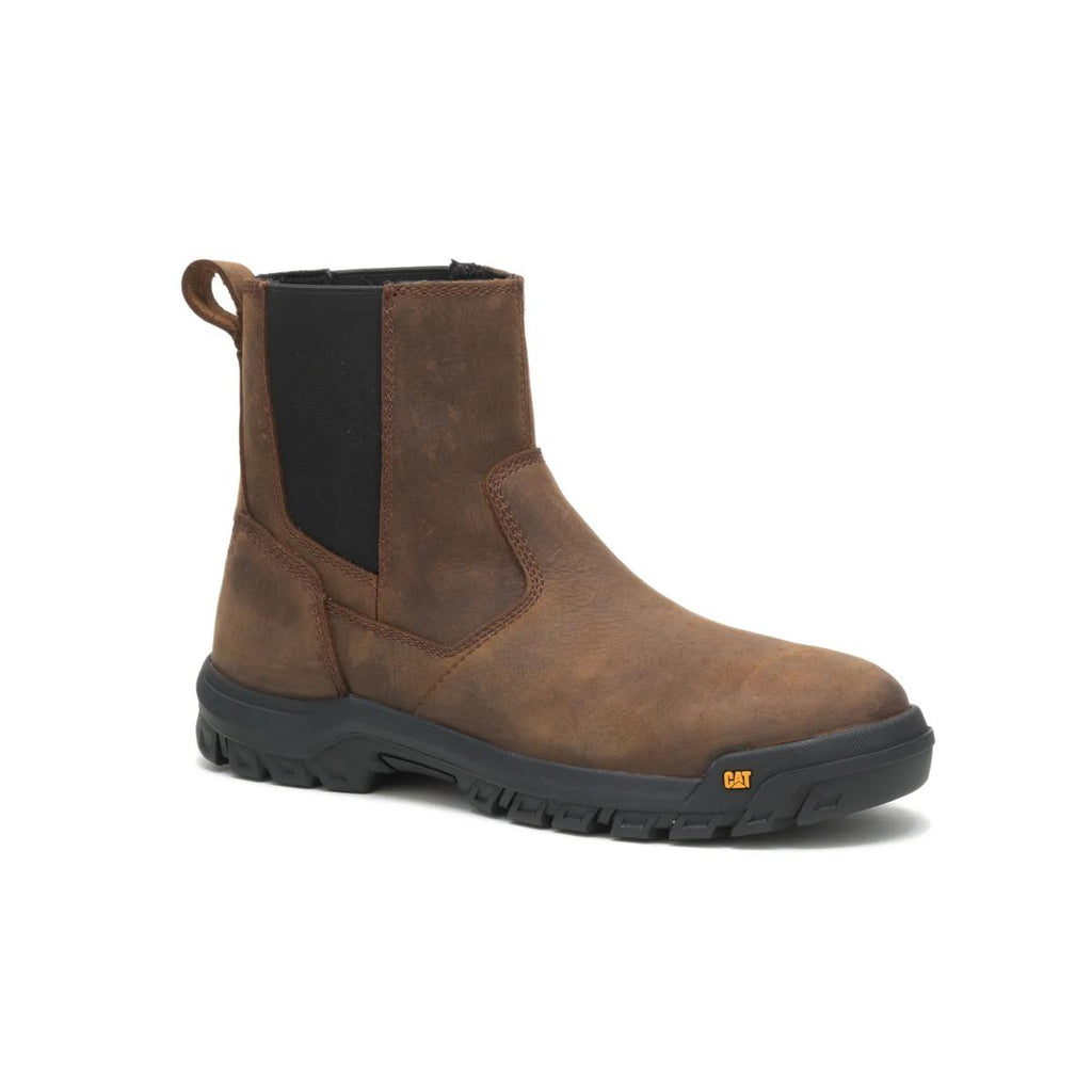 CAT Wheelbase Steel Toe Work Boot – Clay – view 2