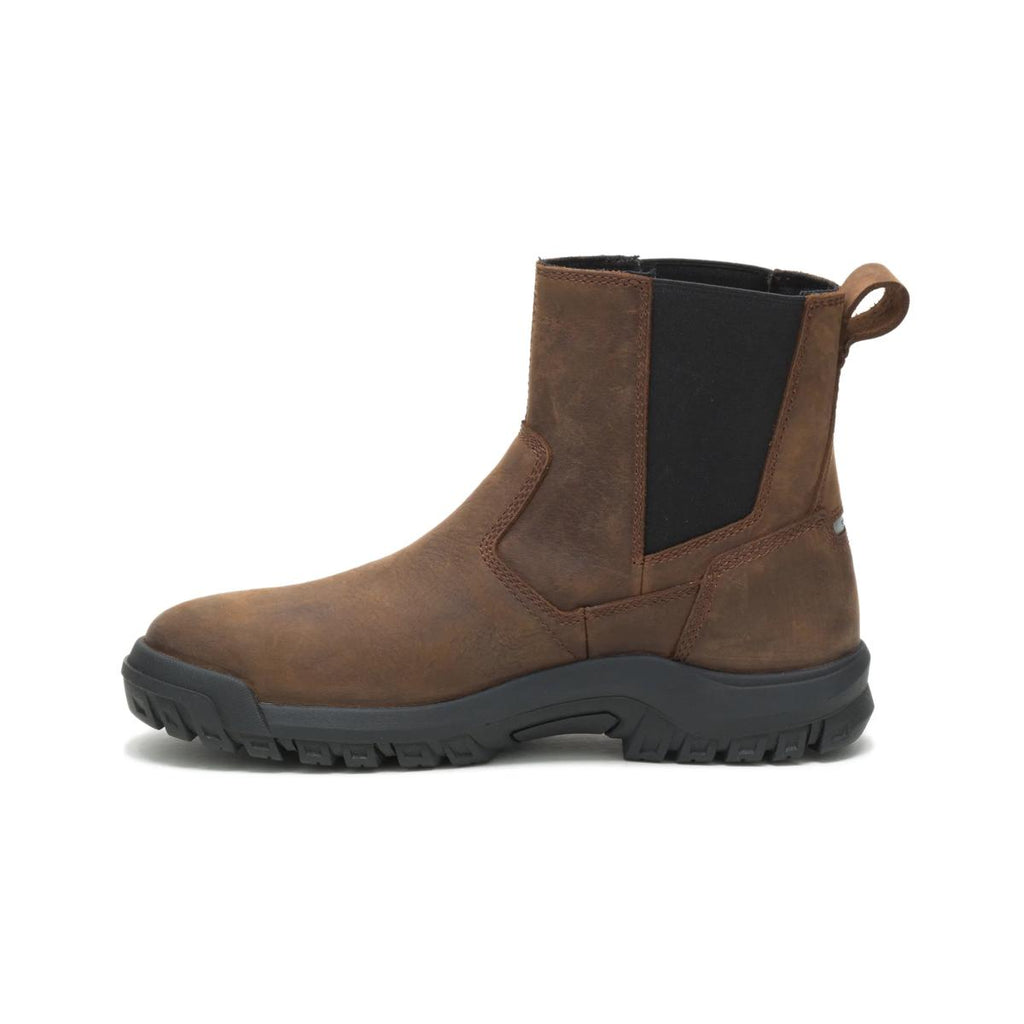 CAT Wheelbase Steel Toe Work Boot – Clay – view 3