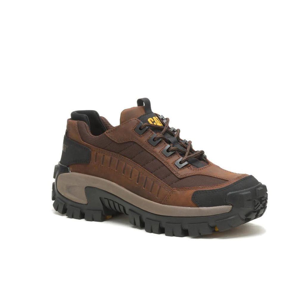 CAT Invader Steel Toe Work Shoe – Dark Brown – view 2