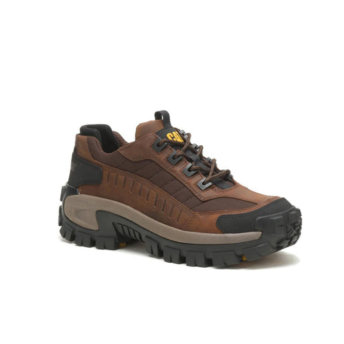 CAT Invader Steel Toe Work Shoe – Dark Brown – view 2