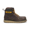 CAT Calibrate Steel Toe Work Boot – Leather Brown – view 1