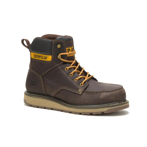 CAT Calibrate Steel Toe Work Boot – Leather Brown – view 2