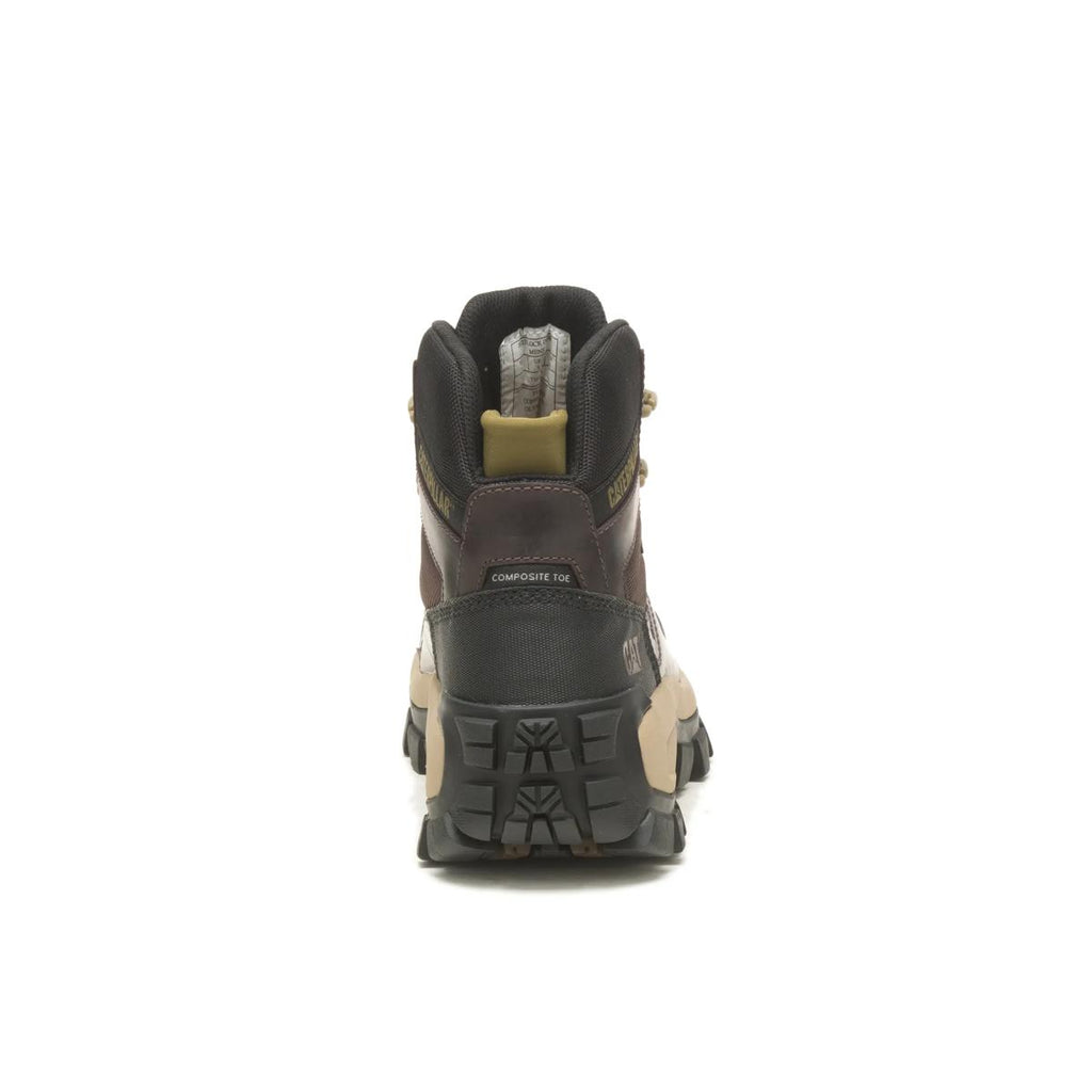 CAT Invader Hiker Waterproof Composite Toe Work Boot – Coffee Bean – view 4