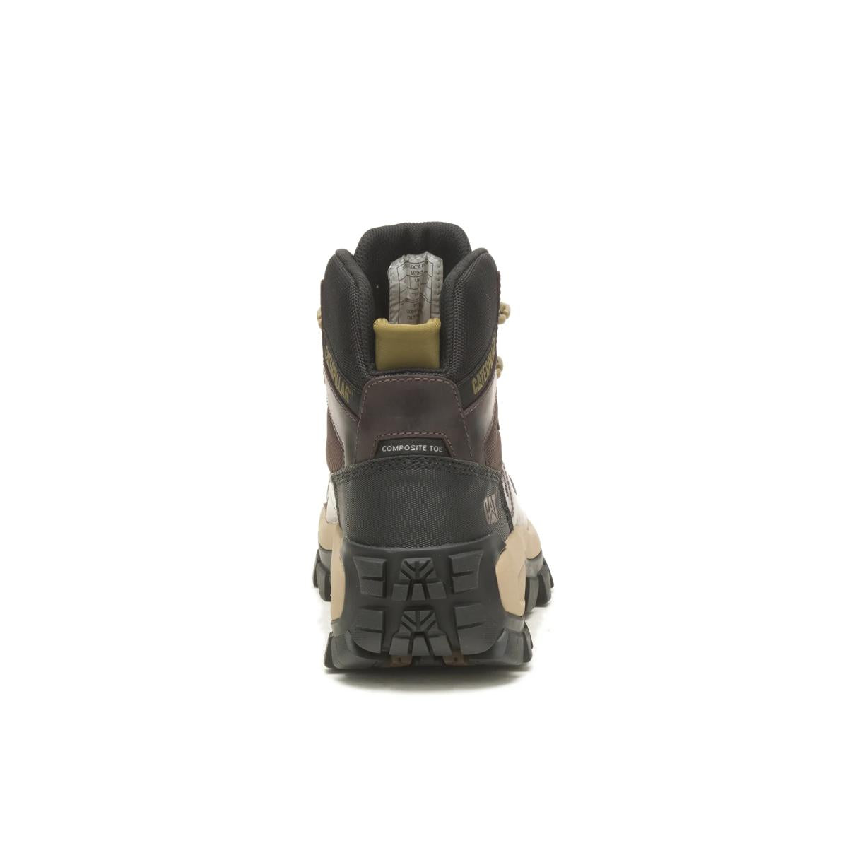 CAT Invader Hiker Waterproof Composite Toe Work Boot – Coffee Bean – view 4